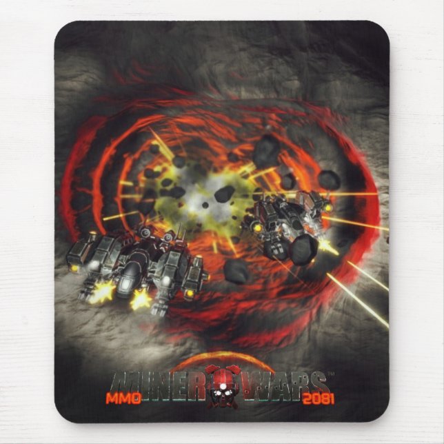 O mineiro guerreia Mousepad - clássico (Frente)