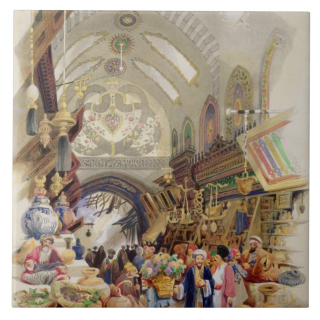 O Missr Tcharsky, ou mercado egípcio, em Constan (Frente)