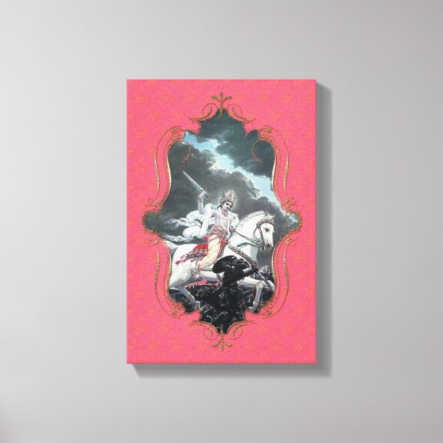 O Místico Da Índia 19 - Canvas (Frente)