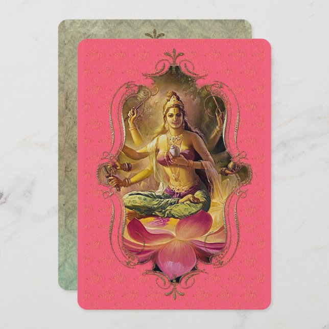 O Místico Da Índia 40 - Cartão Saudável (Frente/Verso)