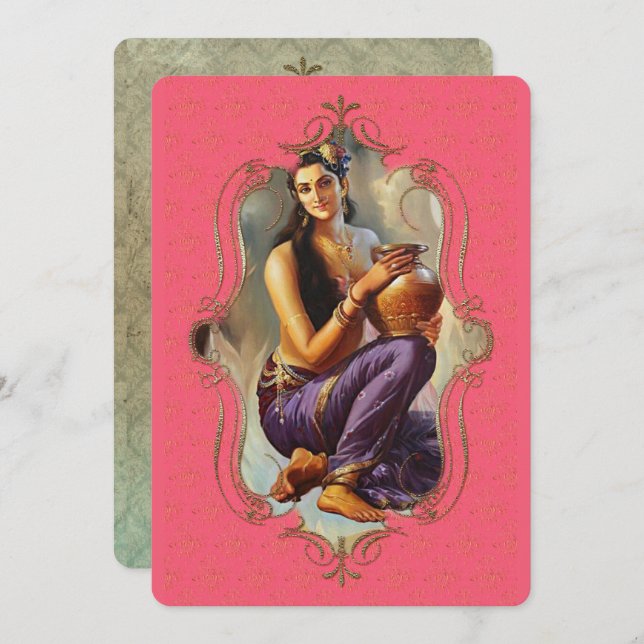 O Místico Da Índia 48 - Cartão Saudável (Frente/Verso)