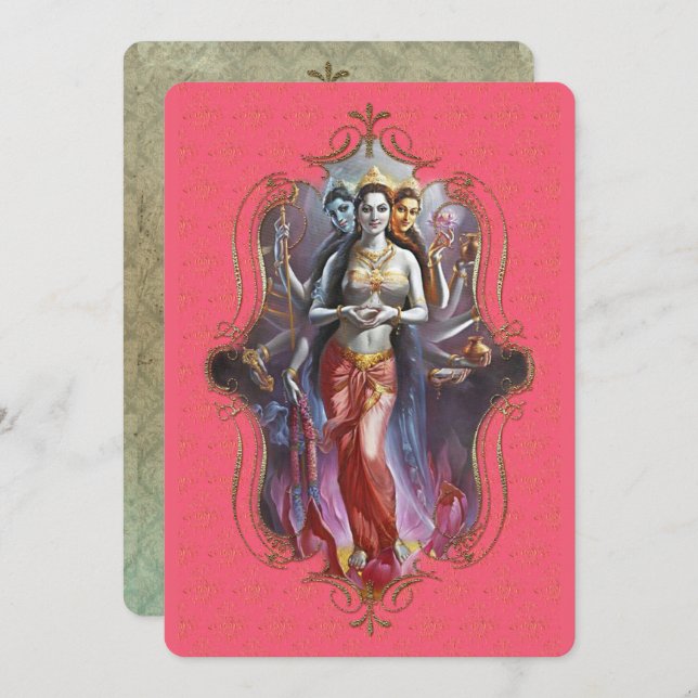 O Místico Da Índia 53 - Cartão Saudável (Frente/Verso)