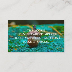 O MODELO DE CARTÃO DE NEGÓCIOS ACORN
