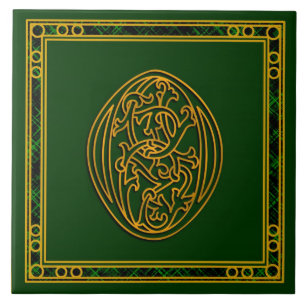 O Monograma - Azulejos cerâmicos "irlandeses Dour