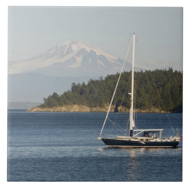 O Monte Baker domina a paisagem (Frente)