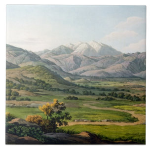 O Monte Olimpo, como visto entre Larissa e babá, p