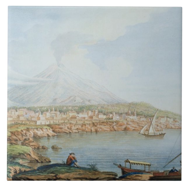 O Monte Vesúvio, chapeia 36 'de Campi Phlegraei: (Frente)