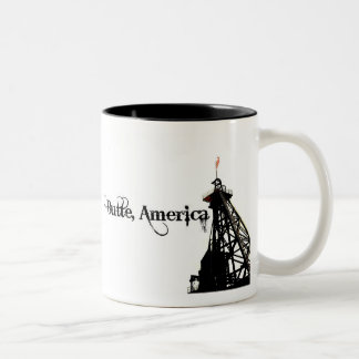 O montículo, América dois tonificou a caneca de
