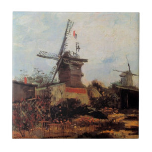 O Moulin de Blute Fin por Vincent van Gogh