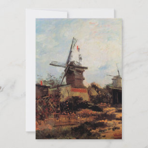 O Moulin de Blute Fin por Vincent van Gogh