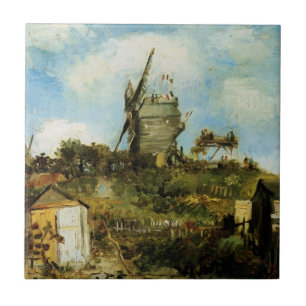 O Moulin de la Galette por Vincent van Gogh