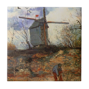 O Moulin de la Galette por Vincent van Gogh