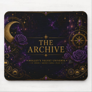 O Mouse Pad Archive Gothic Celestial Galaxy