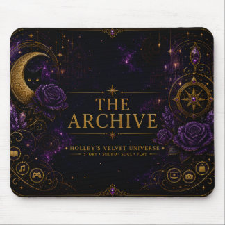 O Mouse Pad Archive Gothic Celestial Galaxy