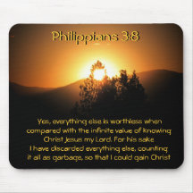 O Mouse Pad do Valor Infinito Conhecendo Cristo Je