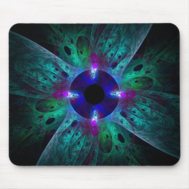 O Mousepad Abstrato de Olhos (Frente)