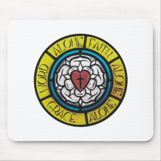 O Mousepad cor-de-rosa de Luther