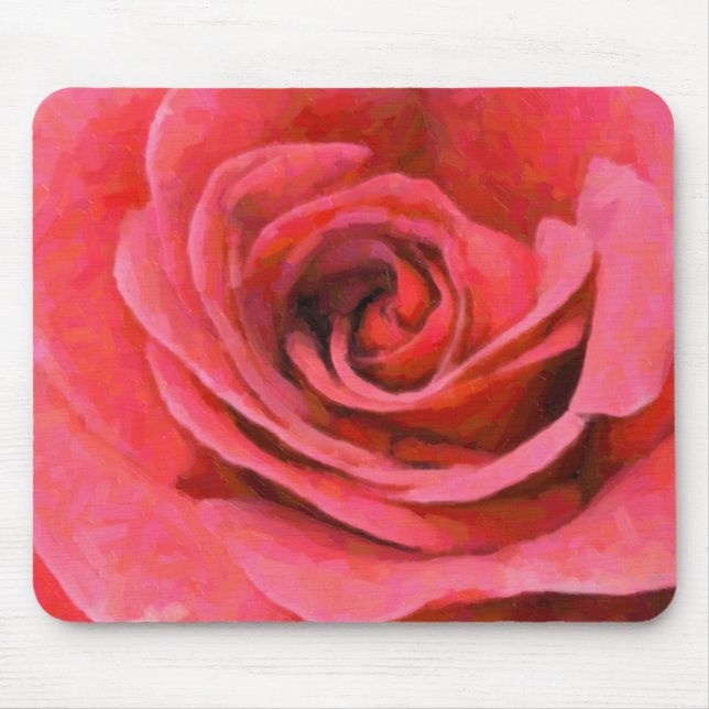 O Mousepad cor-de-rosa perfeito (Frente)