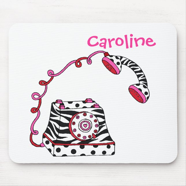 O Mousepad da menina (Frente)