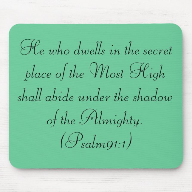 O mousepad secreto do lugar (Frente)