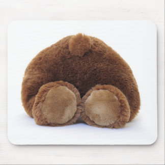O Mousepad traseiro do ursinho