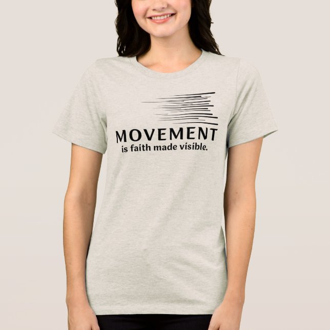 O Movimento É Fé Tornada Visível (Frente)