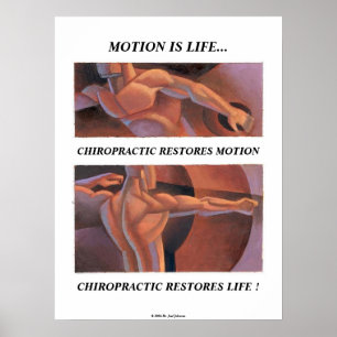 O movimento é poster da vida