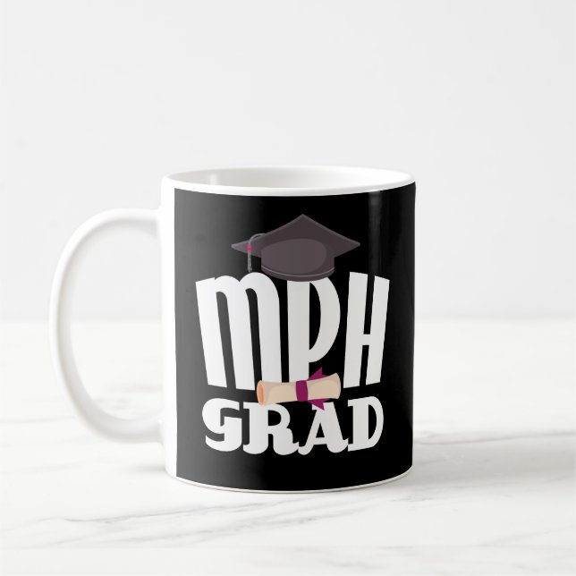 O MPH domina a caneca de café do presente da (Esquerda)