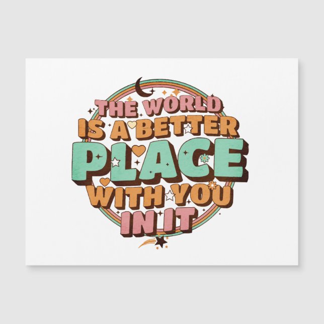 O Mundo É Um Lugar Melhor Com Você, Professor (Frente)