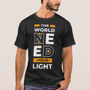 O mundo precisa da sua luz Pullover Hoodie