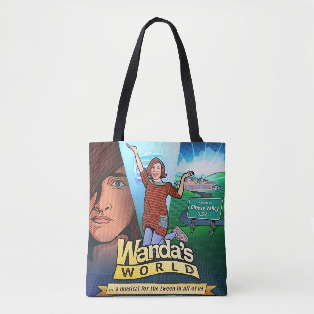 O Mundo Tote Bag de Wanda (Frente)