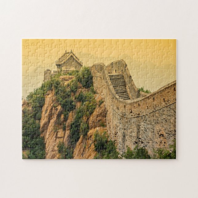 O muro Excelente da China, o Quebra-cabeça de Jigs (Horizontal)