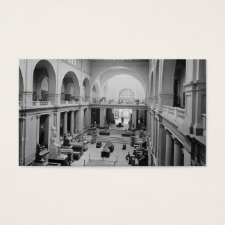 O Museu Egípcio (Interior) por volta de 1934