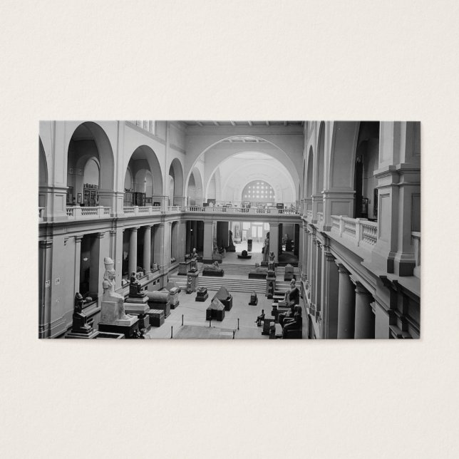 O Museu Egípcio (Interior) por volta de 1934 (Frente)