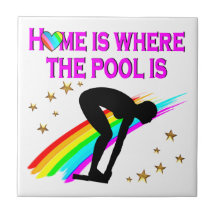 O NADOR ESTÁ SEMPRE PRONTO PARA A PISCINA