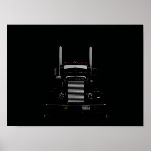 O nariz da agulha de Peterbilt edita o poster #1