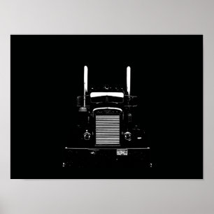 O nariz da agulha de Peterbilt edita o poster #2