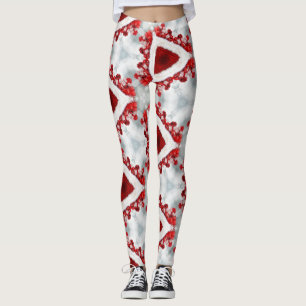 o Natal apresenta leggings caleidoscópicas