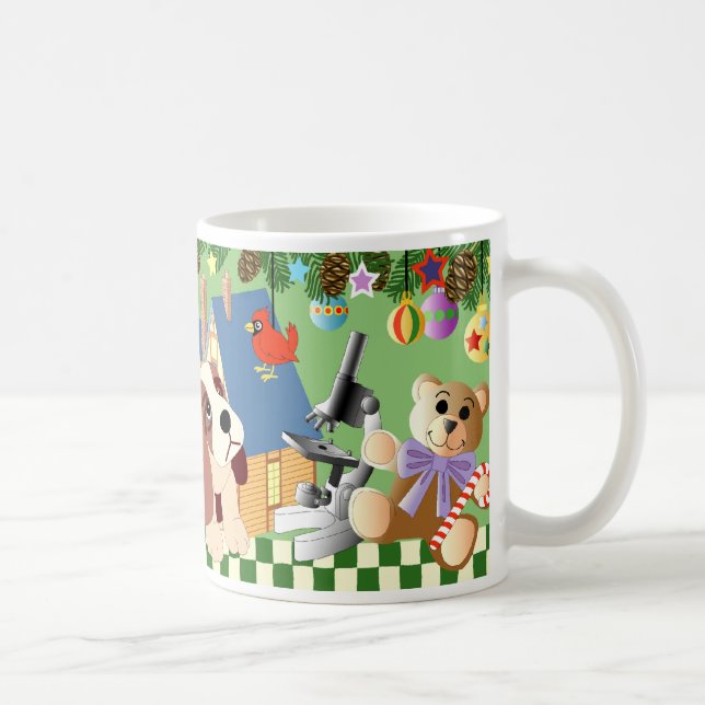 O Natal brinca a caneca de café (Direita)