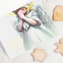 O Natal começa com Cristo Rezando Anjo