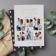 O Natal da Colagem de Fotografias Elegante 6