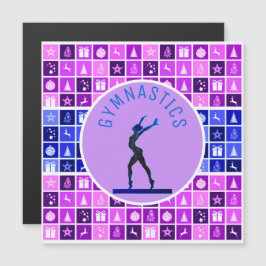 O Natal da ginástica era um cartão magnético.