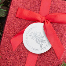 O Natal deseja personalização de desenho de folhag
