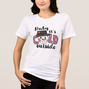 O Natal Diz Girly Pink Glitter Name Snowman