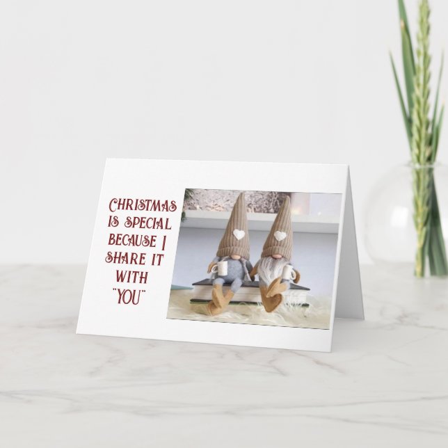 O NATAL É ESPECIAL PORQUE É COM O CARTÃO "VOCÊ" (Frente)