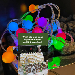 O Natal é para o cartão infantil