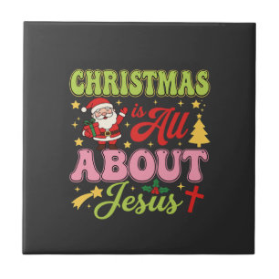 O Natal é Tudo Sobre Jesus Retro