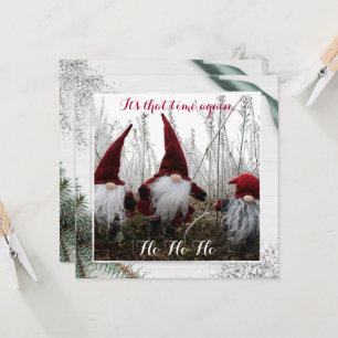 O Natal Elves Ho Ho Ho Ho Glitter