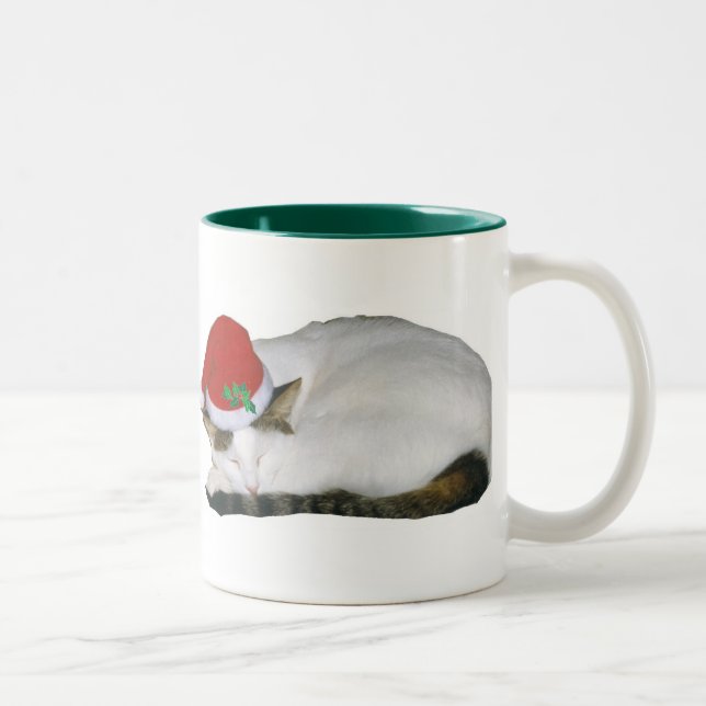 O Natal sonha a caneca da sesta do gato (Direita)