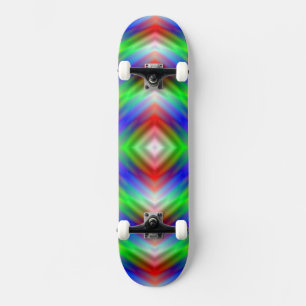 O néon listra   o skate